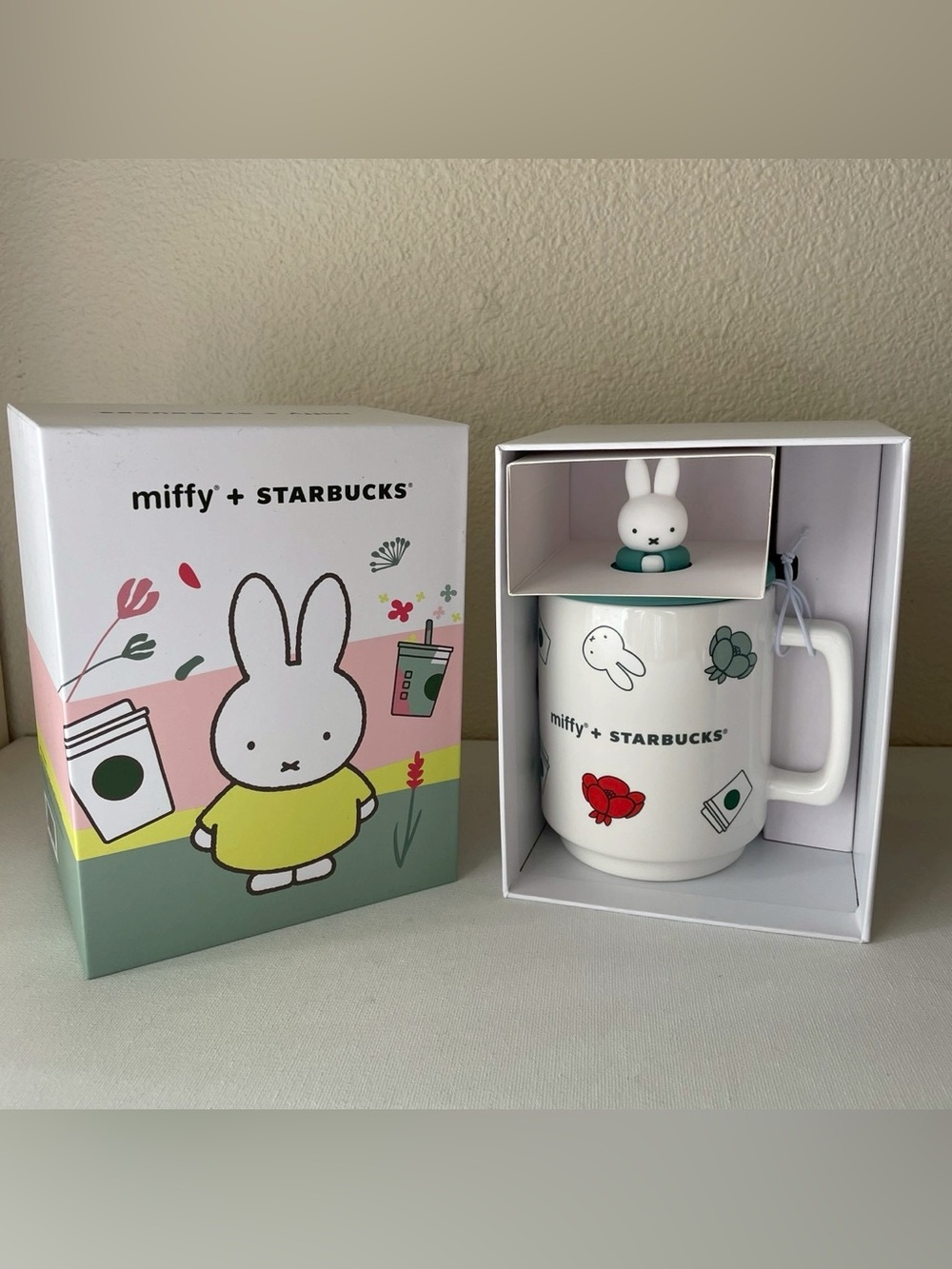 2026 Starbucks x Miffy Ceramic Mug 14oz New In Box Ready to Ship
